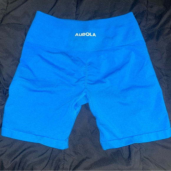 AUROLA Intensify Workout Shorts Seamless Scrunch Gym Yoga Run Exercise Fitness - Picture 3 of 4